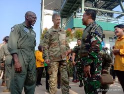 Panglima TNI Jenderal Andika Perkasa Tinjau Langsung Puncak Super Garuda Shield 2022