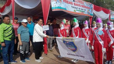 2.000 Peserta Ikuti Lomba LKBB yang Digelar Disdikbud OKU Timur