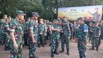 KSAD Dudung Hadiri Pelaksanaan Latihan Kecabangan Batalyon Tim Pertempuran