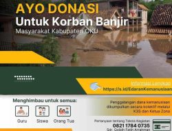 Disdikbud OKU Timur Open Donasi Untuk Korban Banjir di OKU