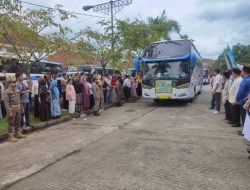 Gunakan 9 Bus, 287 JCH OKU Diberangkatkan Menuju Palembang