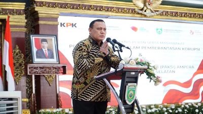 Firli Bahuri Ingatkan Pejabat dan Dewan di Sumsel Jangan Berurusan Dengan KPK