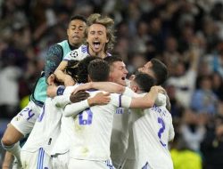 Dramatis, Real Madrid Lolos ke Final Liga Champions 2021-2022