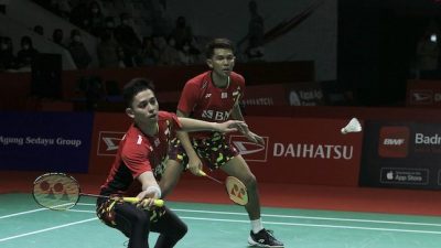 Hasil Final Indonesia Masters 2022: Sikat Pasangan China, Fajar/Rian Juara!