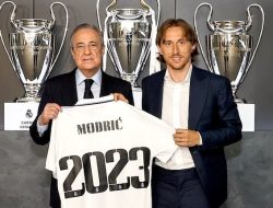 Resmi, Real Madrid Perpanjang Kontrak Luka Modric