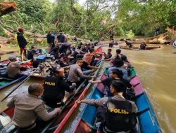 Polisi Gerebek Tambang Emas Ilegal di Muratara