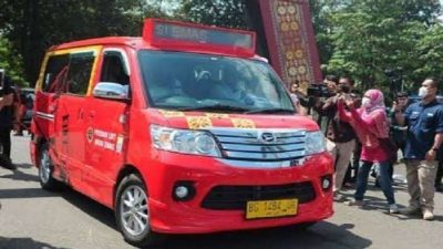 Pemkot Palembang Mulai Uji Coba Mobil Listrik Angkutan Kota