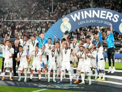 Fakta Menarik Seputar Kemenangan Real Madrid di Piala Super Eropa 2022