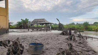 Semburan Lumpur di Sekolah IT Indralaya Ogan Ilir Terhenti, Pihak Sekolah Koordinasi dengan Pertamina