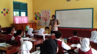 Tangkal Isu Penculikan Anak, Polsek BP Peliung Berikan Penyuluhan dan Sosialisasi Di Sekolah