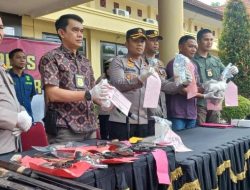 Polisi Ungkap Home Industri Ekstasi di OKU Timur