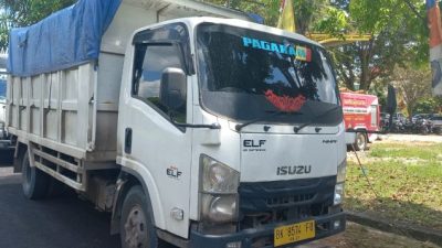 Langgar Perbup dan Perda, Dua Truk Batubara Diamankan SATPOL PP OKU Timur