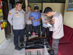 Pastikan Tertib Administrasi, Polres OKU Timur Laksanakan Supervisi Tahap I di Polsek Belitang III