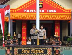 Ornamen Tanjak Khas Sumsel, Hilangkan Kesan Seram Polres OKU Timur