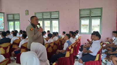 Cegah Kenakalan Remaja, Kapolsek Belitang lll Getol Turun Ke Sekolah