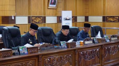 DPRD OKU Gelar Rapat Paripurna Pembukaan RPPA 2022