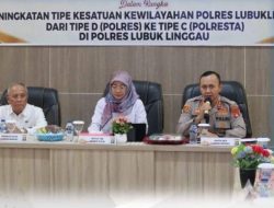 Peningkatan Tipe, Polres Lubuklinggau Segera Menjadi Polresta