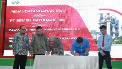 Kejari OKU Jalin MoU Dengan PT. Semen Baturaja Soal Perdata-Tata Usaha Negara