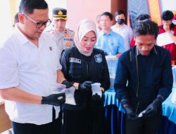 1.5 KG Sabu Dimusnahkan, Polda Sumsel Selamatkan 15.552 Jiwa Generasi Muda 