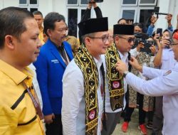 Bersama PAN, Golkar dan Koalisi Rakyat, Fery-Herly Mendaftar ke KPU OKUT