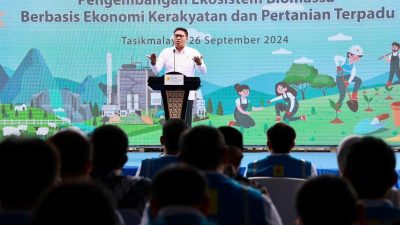 PLN Bersama Kementan Luncurkan Model Pertanian Terpadu.